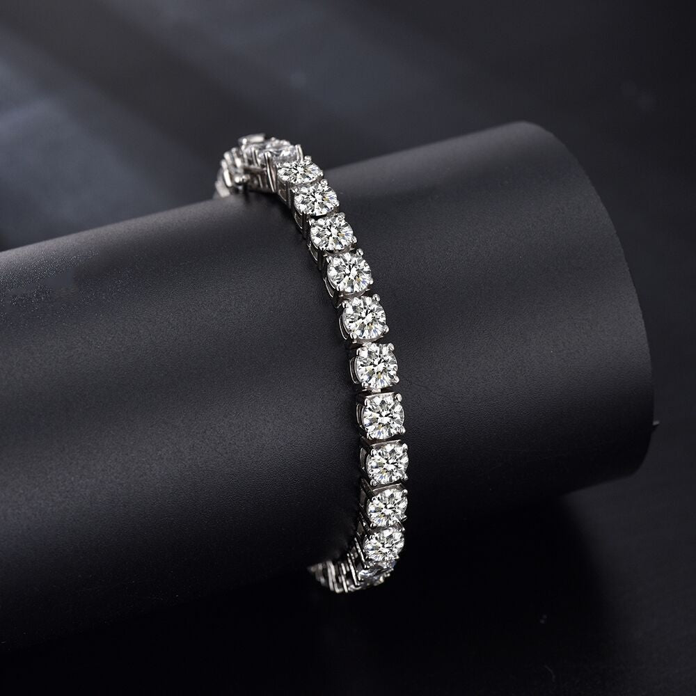 Ice Club - Tennis Bracelet & Chain