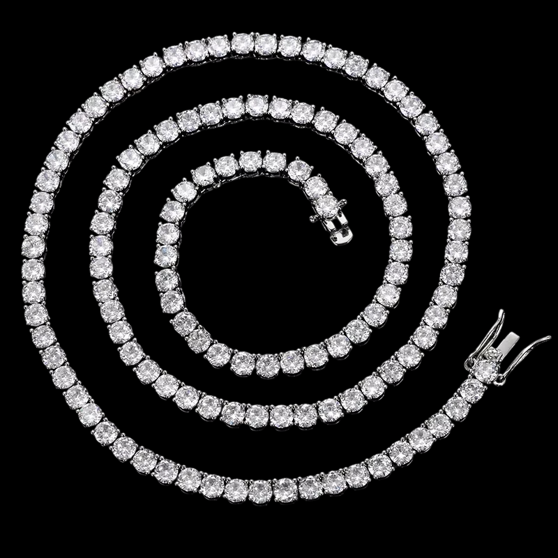 Ice Club - Tennis Bracelet & Chain