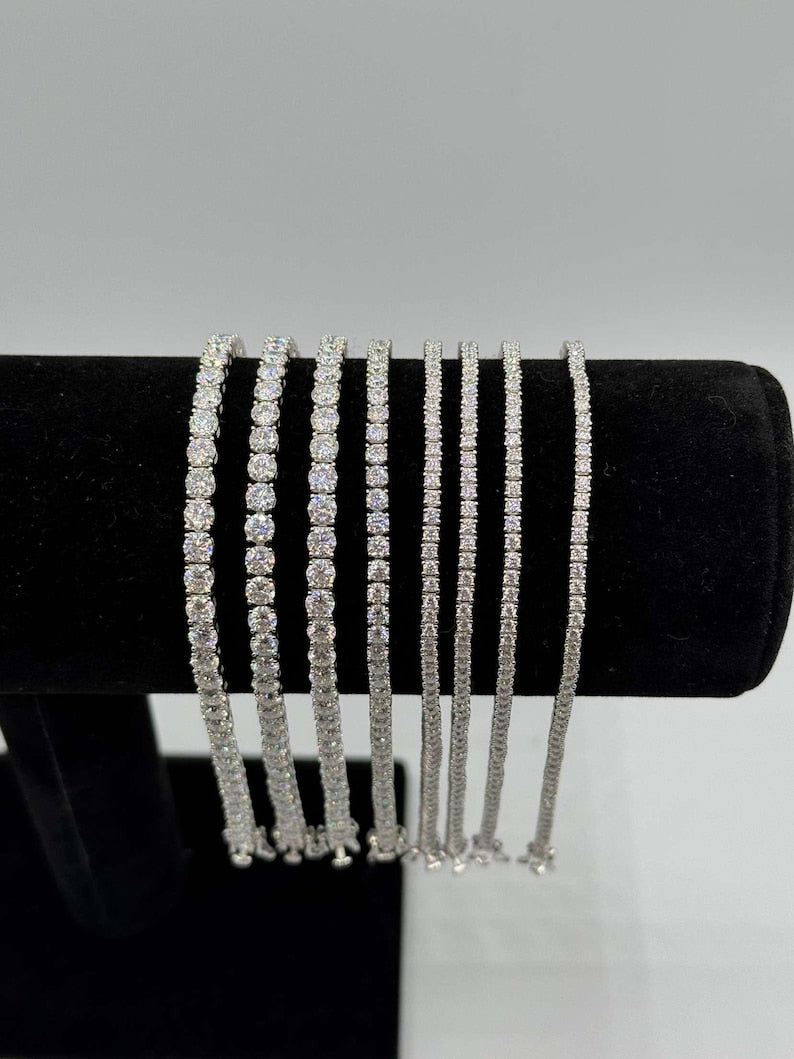 Ice Club - Tennis Bracelet & Chain